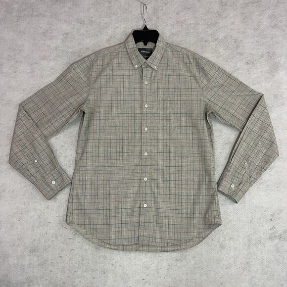 Bonobos Button Down Shirt Mens Medium Slim Fit Plaid Multicolor Long Sleeve - Picture 7 of 10